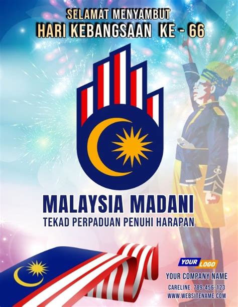 Hari Merdeka Malaysia 2023 | Independence day poster, Malaysia independence day wallpaper, Malaysia