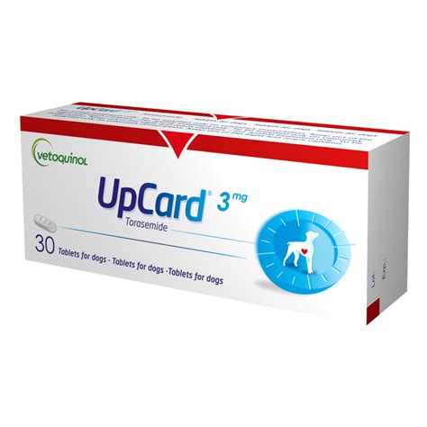 UpCard 3mg diuretic tablets – treatment of oedema and effusion ...