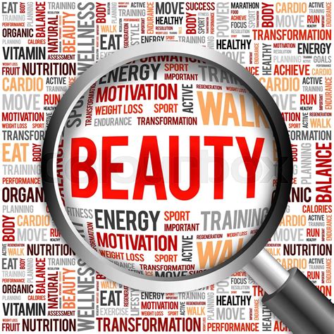 BEAUTY word cloud | Stock image | Colourbox