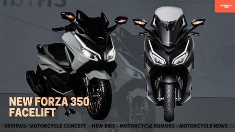 THE NEW 2023 HONDA FORZA 350 FACELIFT, ITS WAY COOLER AND AGGRESSIVE - YouTube