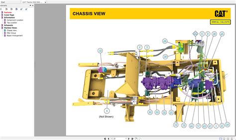 CAT Tractor D3G D4G D5G with 3046 Engine Hydraulic System - Schematics ...