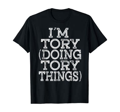 Amazon.com: I'M TORY DOING TORY THINGS Family Reunion First Name T-Shirt: Clothing