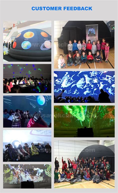 360 Degree Fulldome Portable Planetarium Projector With Fisheye Lens ...