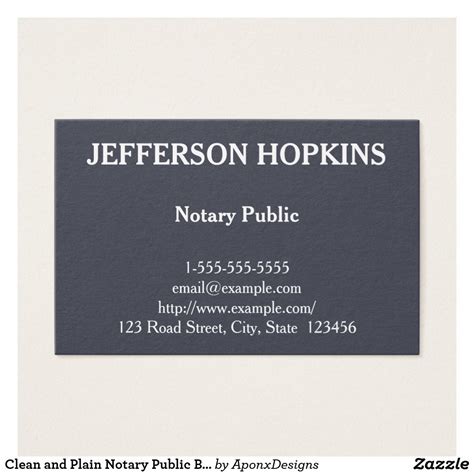 Notary Public Business Cards Templates | Arts - Arts