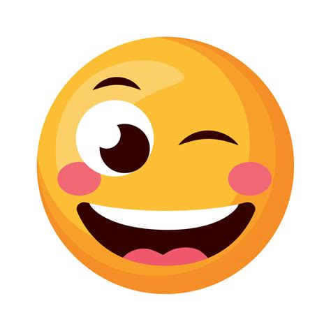 emoji face happy 11136821 Vector Art at Vecteezy