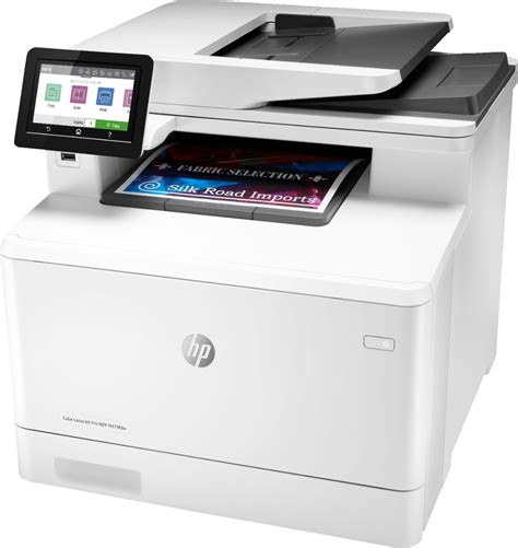 Customer Reviews: HP LaserJet Pro M479fdw Wireless Color All-In-One Laser Printer White LaserJet ...