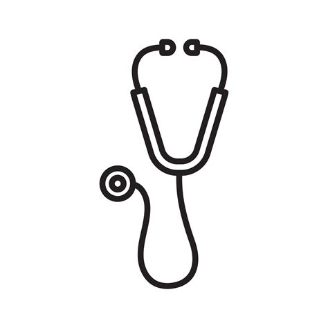 Doctor Stethoscope Icon 1511714 Vector Art at Vecteezy