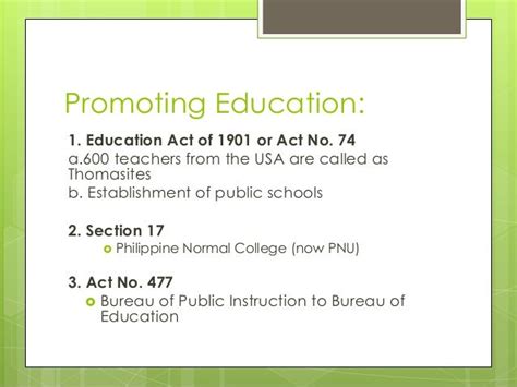 History of education ppt