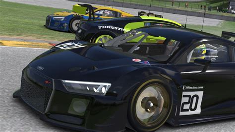 iRacing GT3 Audi R8 at Road America in Blancpain Sprint Series iRacing ...