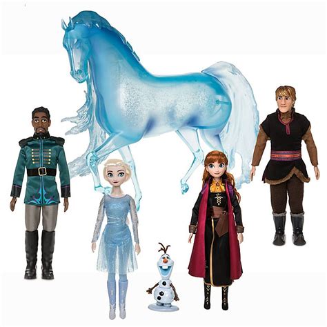 Disney Frozen 2 Deluxe Doll Set Anna Elsa OLaf Kristoff Mattias Nokk N – I Love Characters