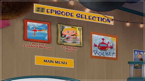 Little Einsteins: Rocket’s Firebird Rescue (2010) – DVD Menus