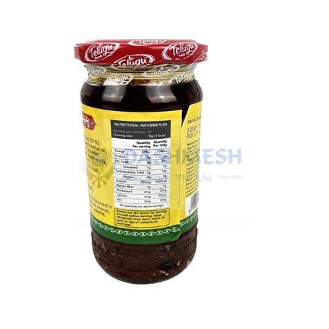 Telugu Tindora (Dondakaya) Pickle 300g - Dashmesh Singapore – Indian ...