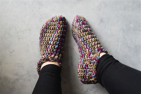 Mens Crochet Slippers Free Pattern