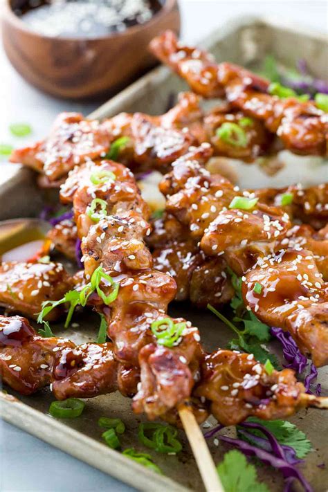 Easy Japanese Chicken Yakitori Recipe - Jessica Gavin