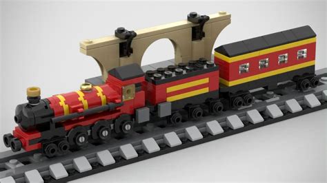 Here’s A Micro Build Of The Hogwarts Express By LEGO Typewriter Creator ...