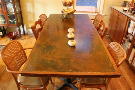 New Table | I made this from an old steel door. I caused the… | Flickr