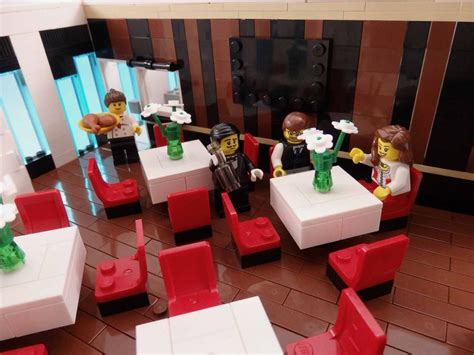 325 best LEGO - Interior (Restaurants, Bars, Food Shops, Non-Residential Food Related Items ...