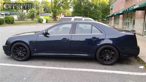 Wheel Offset 2006 Cadillac Sts Nearly Flush Stock Custom Rims