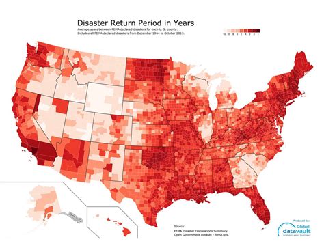 Natural Disasters By State Map - Zone Map