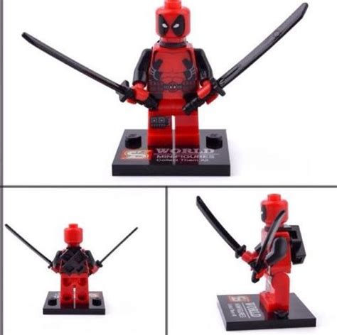 o^)/* Deadpool Minifigure. Lego Compatible! Rare! USA Seller! | #1695013058