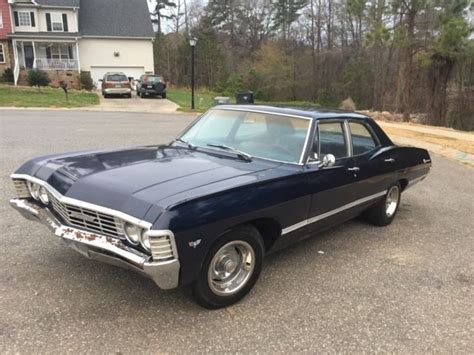 1967 Chevy Impala 4 door for sale: photos, technical specifications, description