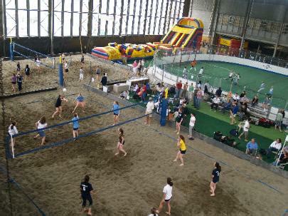 Indoor Beach Volleyball in Sand Point WA