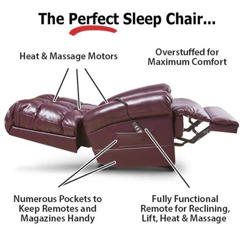 Perfect Sleep Chair | Sleeper & lift chairs you'll love sleeping in ...