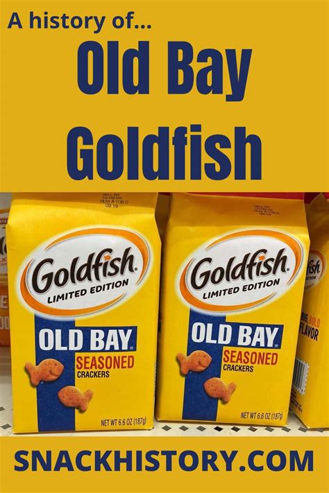 Old Bay Goldfish - Ideal Combo of Snack Crackers & Beloved Seasoning ...