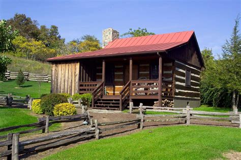 Stay in restored historic log cabins in Bath County Virginia Blue Ridge Mountains. near Hot ...