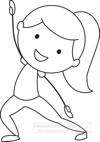 Exercise Clipart Black And White - Image to u