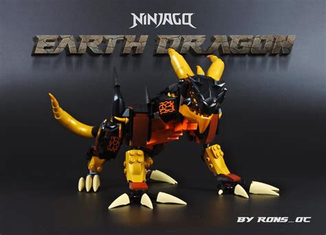 LEGO MOC Ninjago Earth Dragon by Rons_oc | Rebrickable - Build with LEGO