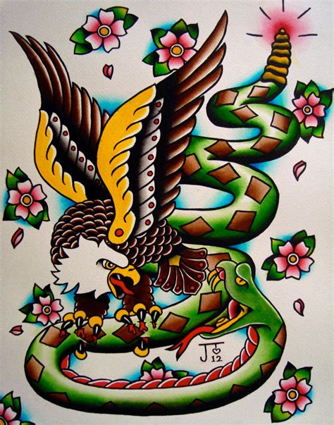 Eagle Vs snake by Jlynntaylorart on DeviantArt