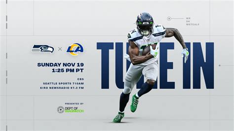 How To Watch Week 11: Seahawks at Rams On November 19, 2023