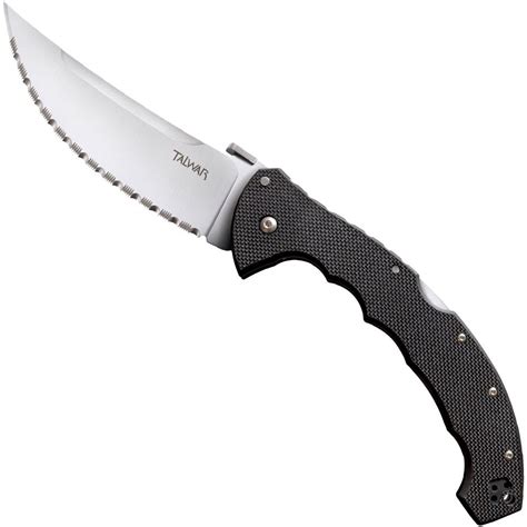 Talwar 5.5 Inch Blade Folding Serrated Knife | Camouflage.ca