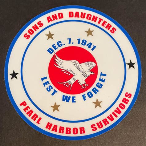 Decals - Son and Daughters Pearl Harbor Survivors