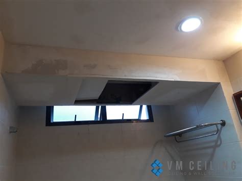 Bathroom False Ceiling & Downlights Installation Singapore Condo – Choa ...