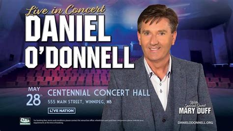 Daniel O'Donnell: Live concert - | Events calendar of - Events calendar ...