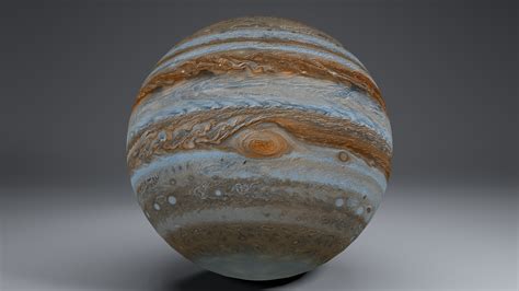 Jupiter 6k 3D Model – Buy Jupiter 6k 3D Model | FlatPyramid