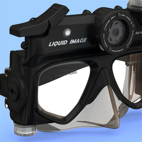 camera mask scuba series 3d model