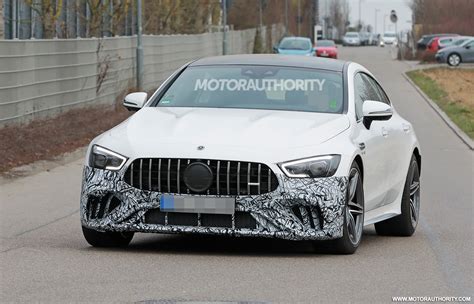 2022 Mercedes-Benz AMG GT 4-Door Coupe spy shots: Mild update for super sedan