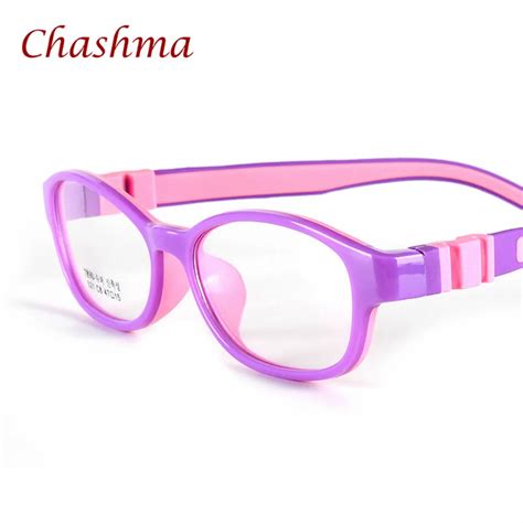 Aliexpress.com : Buy Chashma Children Round Rubber Eyeglasses Kids ...