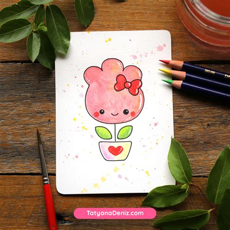 How To Draw Girly Flowers | Best Flower Site