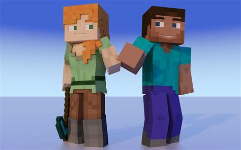 Minecraft Skins Steve And Alex