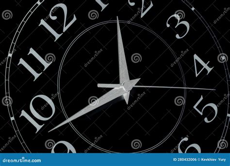 Closeup of Hands on Clock Face. Stock Photo - Image of business, accuracy: 280432006