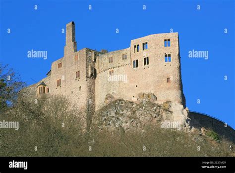 Castle ruins Idar Oberstein,Germany Stock Photo - Alamy