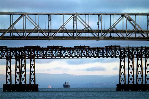 Bay Bridge Construction Photograph by Michael Riley - Fine Art America