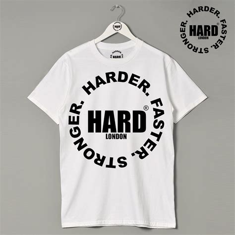 Hard Clothing Official Brand Harder Faster Stronger Sports Fitness ...