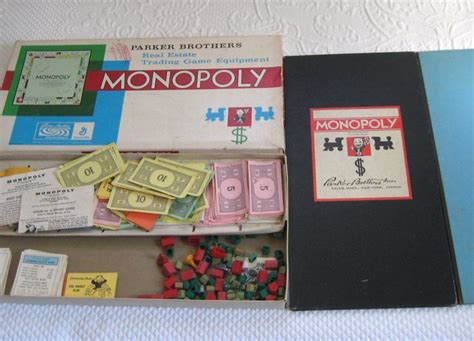 Vintage monopoly . monopoly . vintage Board Game . monopoly | Etsy ...