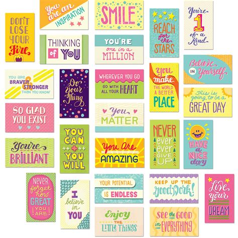 Buy Youngever 300 Pack Motivational Quote Cards, 100 Unique Inspirational Designs Cards ...