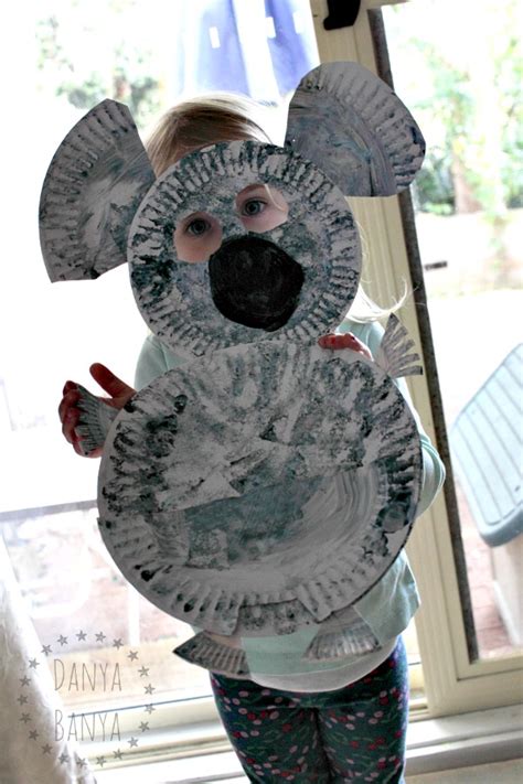 Koala and joey craft for kids – Danya Banya